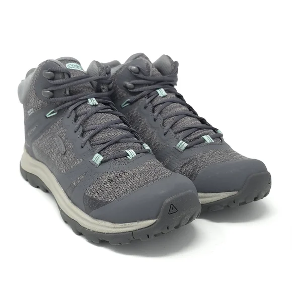 KEEN Terradora II Waterproof Hiking Shoes Steel Grey - Picture 2 of 11